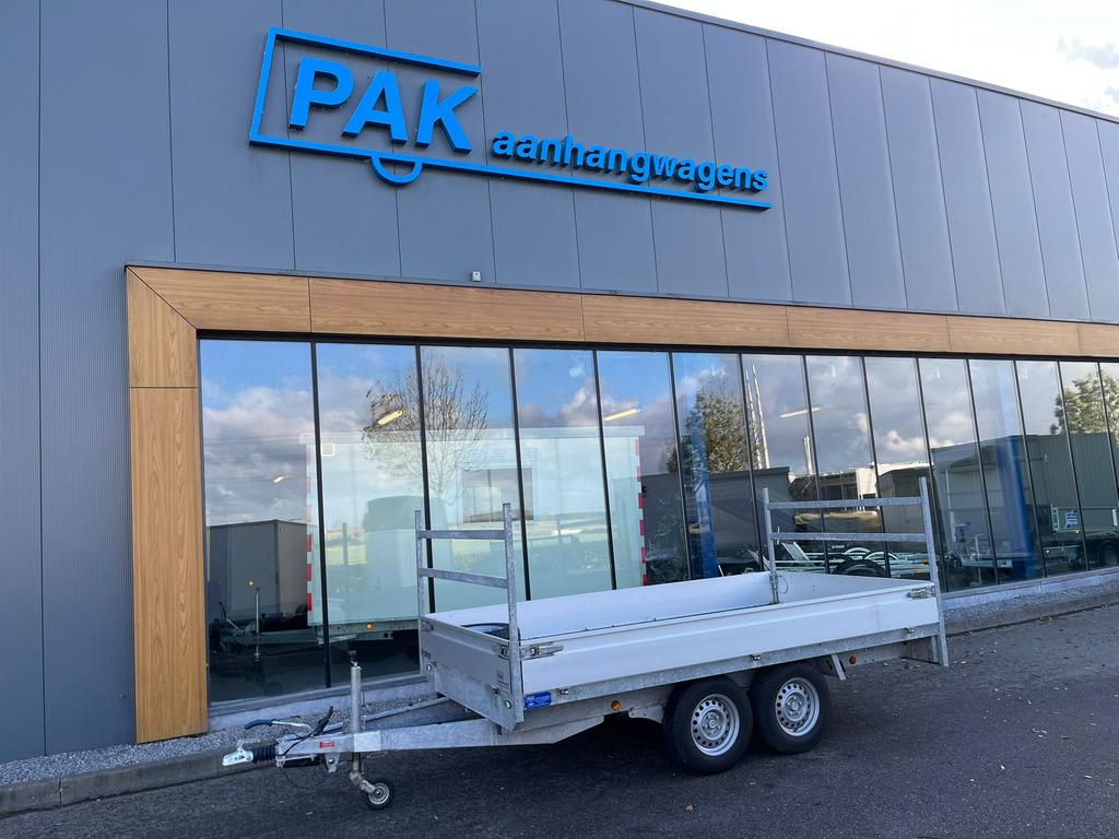 Tweedehands Proline Plateauwagen 350×185 2700kg 2014